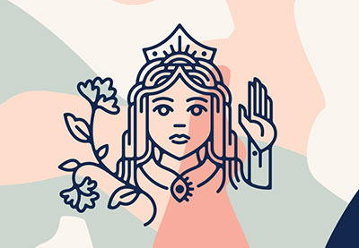 Illustration design portfolio example